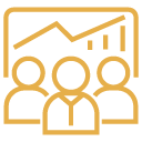 Icon Teamleiter:innen im Vertrieb